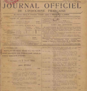 Journal officiel de l'Indochine francaise n 27